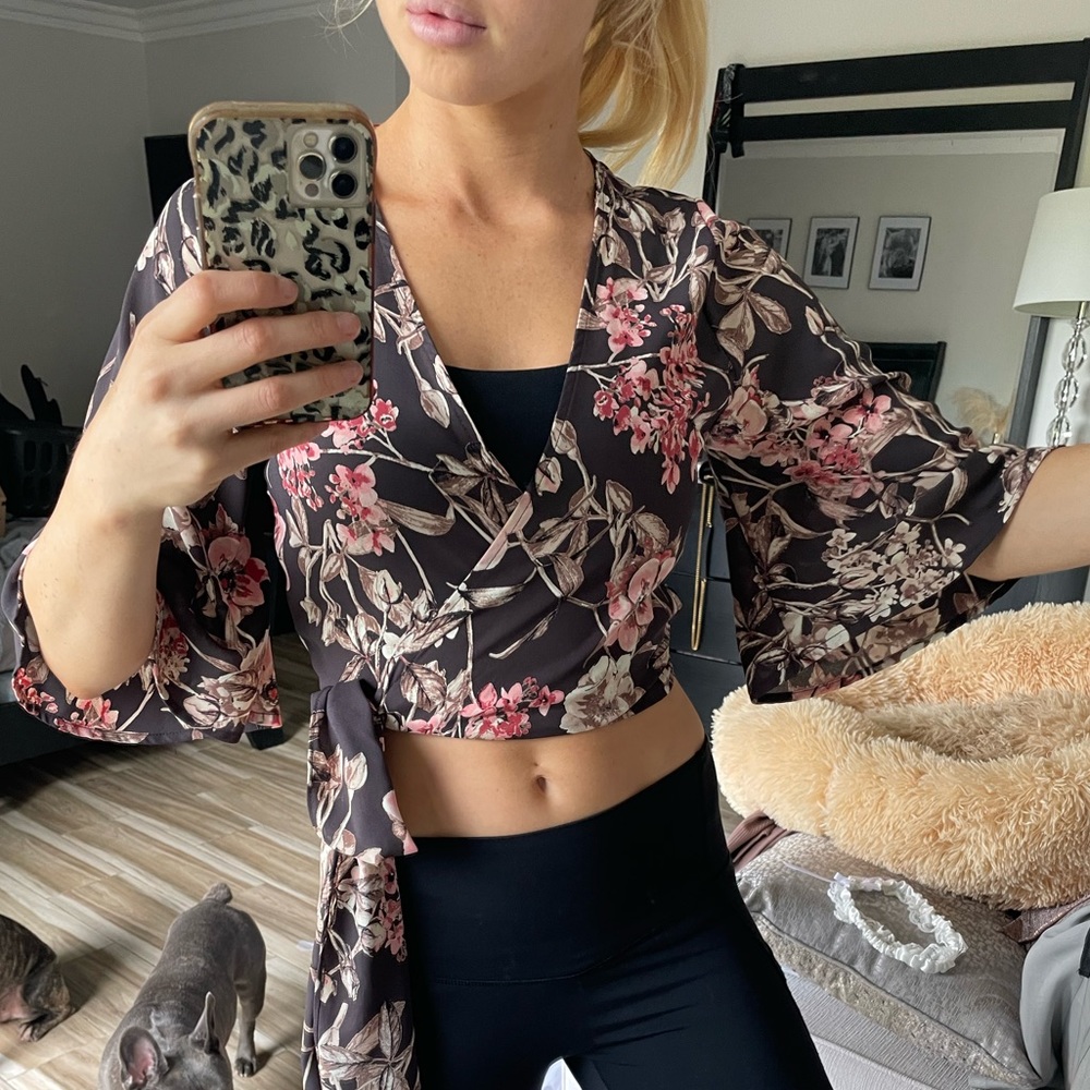 Floral Crop Top